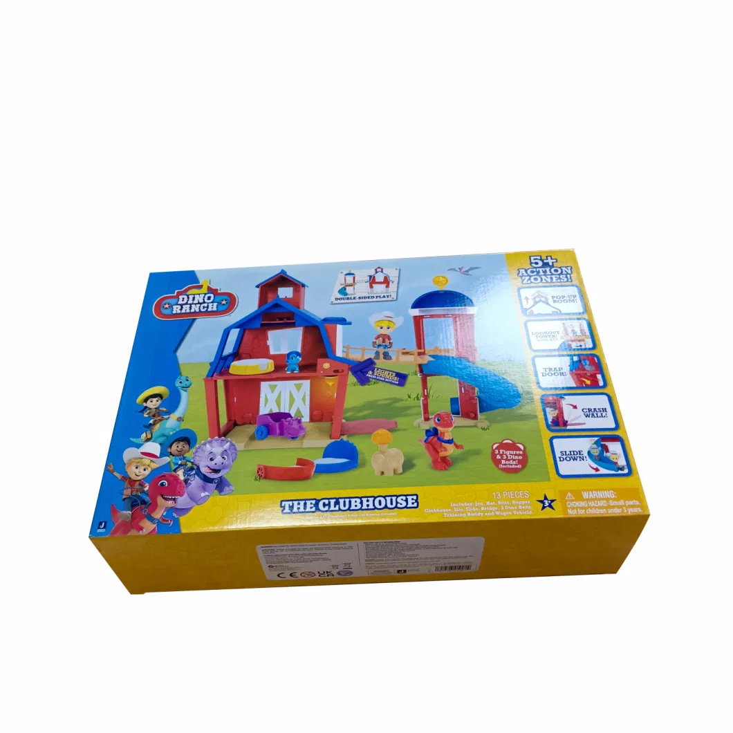 Big Corrugated Packaging Box Foldable Chirldren Toy Shipping Boxes Custom Logo Subscription Mail Box